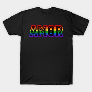 Amor Pride Rainbow T-Shirt